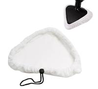 Tampons De Rechange Microfibre - Lingettes De Rechange Compatibles H2o Mop X5, Tampon Triangle Lavable, Chiffon Vapeur Réutilisable Pour Sols | Accessoire Blanc Durable