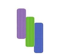 Tampons de vadrouille lavables réutilisables | Recharges de vadrouille compatibles for le nettoyage ménager(3 Pcs(A))