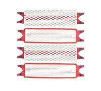 Tampons en Microfibre, Compatibles for Vileda, UltraMax XL | Recharge microfibre 2en1 for vadrouille plate UltraMax XL, taille XL, tous sols durs.(4pcs)
