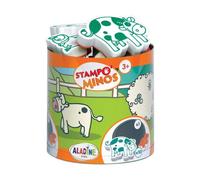 Tampons encreur - Pour enfant - Encre lavable - Animaux - Dès 3 ans - Aladine