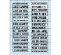 Tampons transparents, 9 x 18 cm, tampon français transparent en caoutchouc silicone pour scrapbooking, album photo, décoration