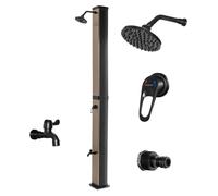 Tanaga Bronze 40 - Douche solaire de jardin 40L