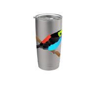 Tangara du paradis Gobelet isotherme en acier inoxydable double paroi