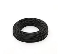 Tangerniu Fil de Silicone résistant aux hautes températures de 2 mètres, câble tressé en Fiber de verre isolé ignifuge Élément chauffant