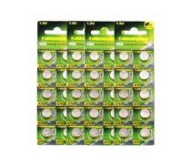 TANGSPOWER Lot de 40 piles bouton alcalines LR44 : 1,5 V AG13/357/SR44/A76 | Pile alcaline haute capacité LR 44/ AG13/ 357/303 /SR44/ A76/ L1154F