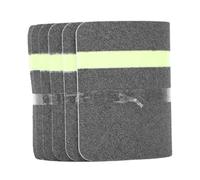 Tangxi 10PCS Bandes de Marche Réfléchissantes Antidérapantes Adhésives pour | Antidérapant, 60, 10 cm x 61 cm, marches en béton pour carrelage en bois, utilisation intérieure et extérieure, PET durable