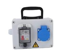 Tangxi Boîte de Distribution D'énergie étanche, Boîte de Prise de Courant Résistante aux Chocs pour Usage Industriel 175x125x75mm