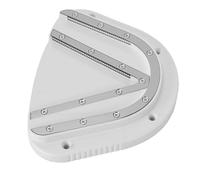 Tangxi Ouvre-bocal Sous Armoire Dents en Acier Inoxydable |Outil de Retrait Facile du Couvercle à une Main pour la Cuisine, Montage sur Armoire (WHITE)