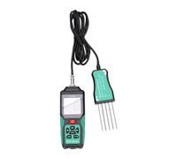 Tangxi Testeur de Sol 9 en 1 LCD PH EC NPK Fertilité Temp Humidité | Grand écran LCD couleur, batterie au Lithium rechargeable, stockage de 12 enregistrements, conception de sonde divisée,