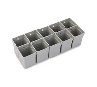 TANOS Jeu de boîtes d'insertion 83500055 – 10 pièces (50 x 50 x 68 mm)