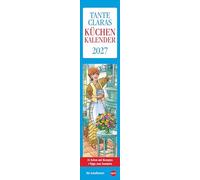 Tante Clara Küchenkalender 2027: Praktischer Wandkalender mit Küchen-Tipps und abtrennbaren Rezepten. Langer 14-Tages-Kalender 2027. Terminplaner für die Küche. 11 x 49 cm.