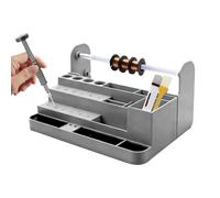 Tanxier Organisateur d'Établi - Rangement Multi-Compartiments Compact - Support de rangement pour outils de réparation électronique - Pour Téléphones Tablettes Électronique Ordinateurs Outils