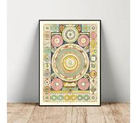 TANYANG Univers Carte Planète Vincenzo Maria Coronelli Imprimer Art Affiche Mur Image Étoile Céleste Toile Peinture Décor Astronomie Cadeau 40X50Cm Sans Cadre