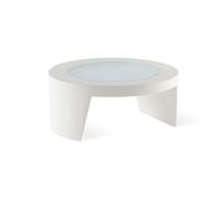TAO - Table basse d'exterieur Slide D80 Blanc