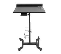 Taozhiyy Plateau de tatouage, station de travail de tatouage, 68-92 cm | Chariot à roulettes pour salon de beauté, capacité de charge de 6 à 7 kg, pour salons de manucure, spas, salons de beauté