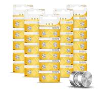 Taozoey Lot de 50 Piles Boutons Alcalines LR41 AG3 1,5 V, sans Mercure, pour Calculatrices, Montres Connectées et Jouets