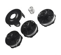 Tap and Go Kit de bobine de fil pour débroussailleuse 195858-1 196146-9, tête en nylon de 1,6 mm avec couvercle et ressort pour modèles DUR181Z DUR141