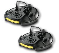 TAP JACK Pack De 2 Tapettes À Rats Et Souris XXL pour Capture Rapide, Puissant Piège De Grande Taille Contre Nuisible, Simple Et Efficace - Facile À Utiliser Et Réutilisable