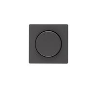 Tapa central con mando rotativo para regulador rotativo, Q.1/Q.3, antracita