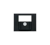 Tapa para detector movimiento, series berker K.x de hager, antracita