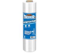 TAPEBEAR Film Étirable Transparent 38cm x 230M Résistance Industrielle