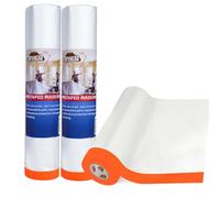 TAPEBEAR Film protecteur peinture 2700mmx17m-3 Rouleaux-Bâche de masquage