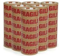 TAPEBEAR Lot de 36 rouleaux de ruban adhésif d'emballage - Respectueux de l'environnement - 50 mm x 50 m - En papier kraft marron - Auto-adhésif - Déménagement