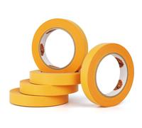 TAPEBEAR Lot de 5 rubans de masquage pour peinture - 19 mm x 50 m
