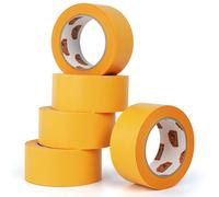 TAPEBEAR Lot de 5 rubans de masquage pour peinture - 50 mm x 50 m