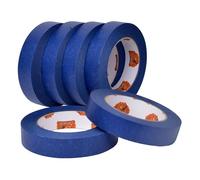 TAPEBEAR Lot de 6 rouleaux de ruban adhésif de masquage résistant aux UV Bleu