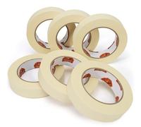 TAPEBEAR Ruban de masquage tout usage 2.5cm x 55m, 6 Rouleaux