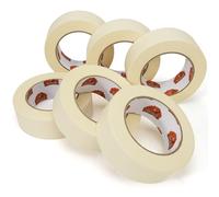 TAPEBEAR Ruban de masquage tout usage 3.8cm x 55m, 6 Rouleaux