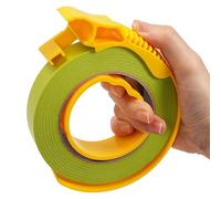 TAPEBEAR Ruban de masquage vert avec distributeur, adhérence moyenne