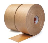 TAPEBEAR Ruban Gommé Activé à l'Eau 70mm x 116m, Ruban Renforcé Fibres