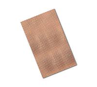 Tapecase 1245 7,6 x 10,2 cm -25 Cuivre/acrylique adhésif en relief ruban d'aluminium Convertis à partir de 3 m 1245, 0 cm d'épaisseur, 10,2 cm de long, 7,6 cm de large (lot de 25)