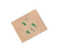 Tapecase 467 MP Circle-3.500 "-100 haute performance ruban adhésif transfert, Converti à partir de 3 m 467 MP, 8,9 cm Cercles (lot de 100)