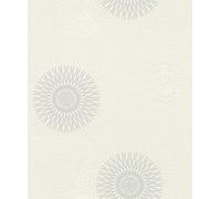 Tapetenwechsel 808827 Rasch Tapeten Vliestapete (naturel) Blanc 10,05 m x 0,53 m