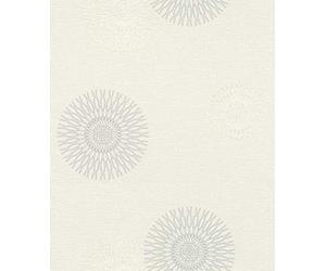 Tapetenwechsel 808827 Rasch Tapeten Vliestapete (naturel) Blanc 10,05 m x 0,53 m