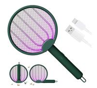 Tapette à mouches électrique pliable, raquette anti-moustiques rechargeable, lampe anti-moustiques à lumière viole ASPIRATEUR BALAI
