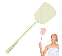 Tapette à mouches | Grande tapette anti-insectes robuste | Raquette anti-mouches à main longue | Tapette à mouches multifonction adaptée pour les moustiques et les insectes, maison, intérieur