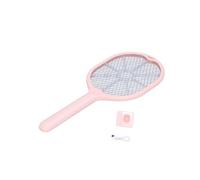 Tapette à moustiques Electrique 2 en 1 charge USB-rose
