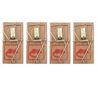 Tapette à souris piège à rat loir nuisible - Lot de 4