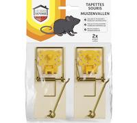 Tapette piège à souris classique (lot de 2)