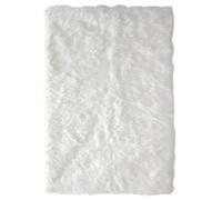 Tapis 115x170 cm imitation fourrure à poils longs LAHTI écru