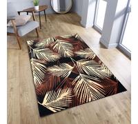Tapis 120x170 cm LUKEN à motifs - marron / beige