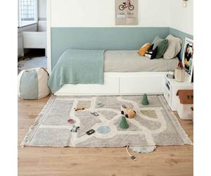 Tapis 120x170cm eco-city gris