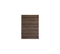 Tapis 160x230 cm Jute Marron et Naturel Block