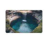 Tapis 3D Illusion d'optique - Tapis antidérapant avec illusion d'abîme profond - Tapiss 3D absorbant sans , pour salon, cuisine, buanderie, couloir, entrée, chambre d'étudiant, maison, maison