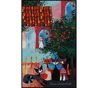 Tapis 75 x 120 cm - Vita Familiare - dessiné par Rosina Wachtmeister