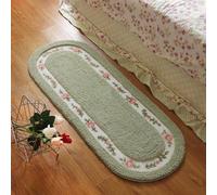 Tapis à motifs floraux pour le salon et la chambre à coucher, tapis moelleux pour la salle de bains, tapis confortable, paillasson moderne antidérapant, tapis de sol pour le salon, la cuisine et l'ent